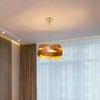 IMIKEYA Ceiling Canopy Vintage, Brass Chandelier Canopy Ceiling with Hooks,