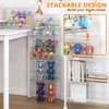 Acrylic Display Case 3 Tiers Clear Figure Display Cases for