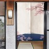 Ofat Home Japanese Artistic Doorway Curtain 33.5 x 59 inch