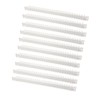 10Pcs Binding Spines Plastic Comb Spiral Coil 26 Holes 100