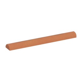 Norton India Aluminum Oxide Half Round File, 4 x 1/2 Inch India File Half Round FF344 Fine Grit
