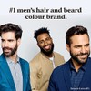 Bigote y barba de gel de color negro real M-55