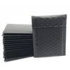 5x7 Inch Black Poly Bubble Mailers Small Padded Envelopes Self-Sealing