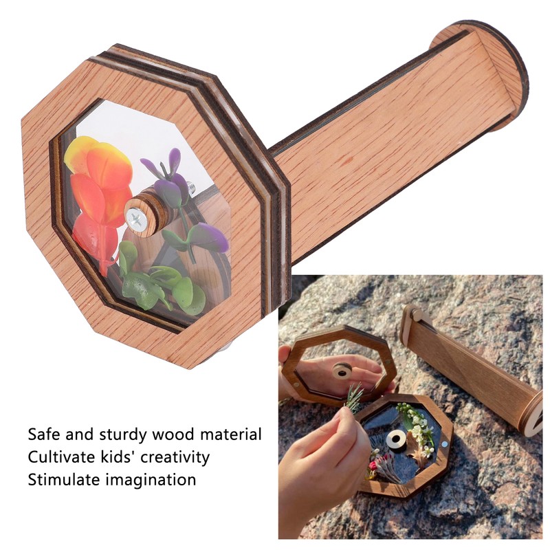 DIY Kaleidoscope Kit Develop Creativity Stimulate Imagination Safe Sturdy Durable
