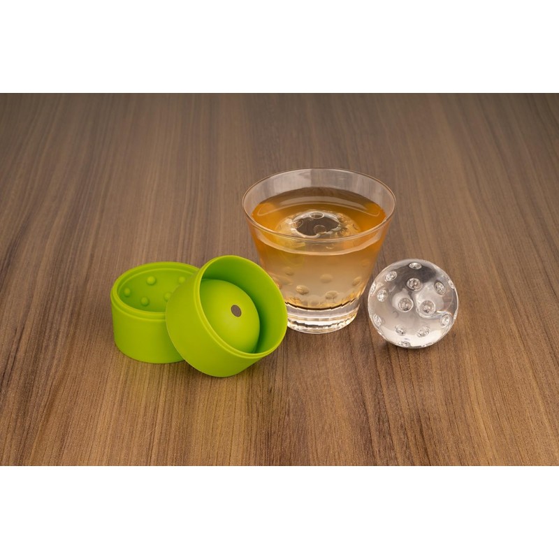 Kikkerland Pickleball Ice Ball Moulds Set of 2 Ice Cream