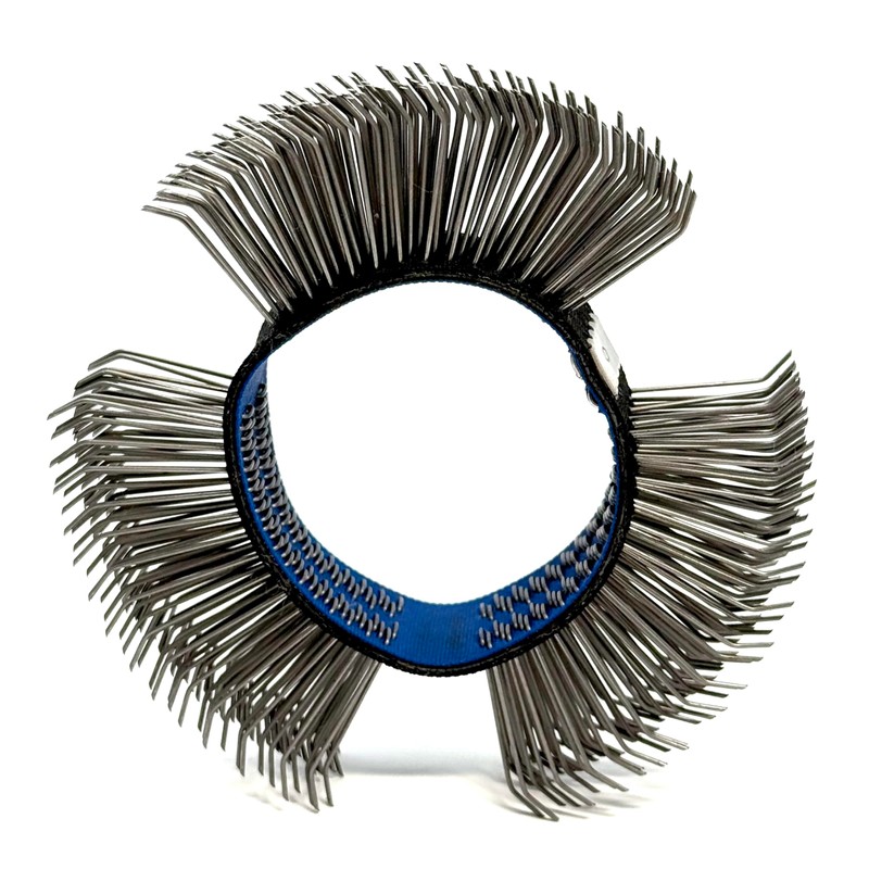 Abrasive Wire Wheel Belt/ Replacement Coarse Brush for Grinder/Corrosion and