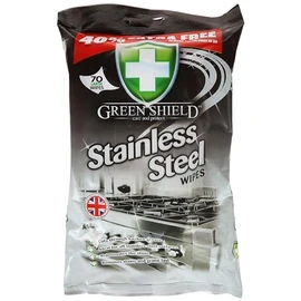 Green Shield Stainless Steel Wipes 70pk