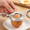 4-Piece Egg Cracker, Egg Shell Opener, Egg Cracker Tool, Kitchen
