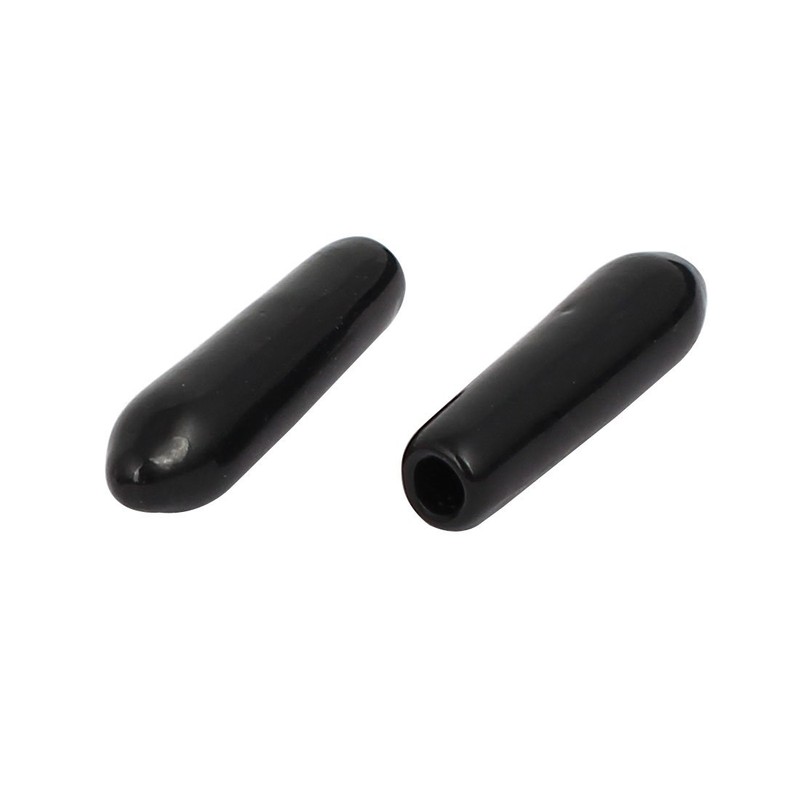 sourcing map 2mm Inner Dia Rubber Hose End Cap Screw