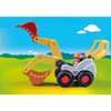 Playmobil 1.2.3 Shovel Excavator