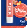 Nivea Lip Balm - Fruity Shine PEACH -Pack of 1
