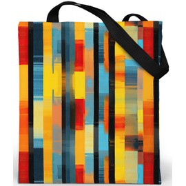 Loxato Tote Bag with Zip – Aesthetic Bag – Velvet Fabric Velluto – Women's Fabric Bag with Zip Large W 37 x H 42 cm – Jute Bag Printed – Women's Bag – Fabric Bag Aesthetic, Mark Style 2