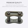 Sliding Gate Roller Chain Connecting Links for Chain Driven Sliding