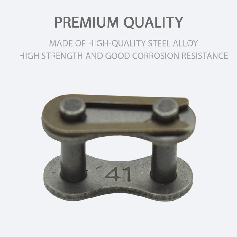 Sliding Gate Roller Chain Connecting Links for Chain Driven Sliding