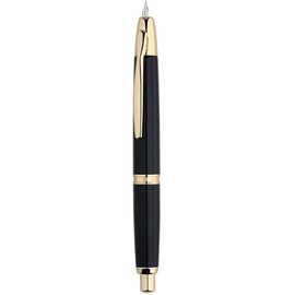 Moonman Majohn A1 Fountain Pen (Black With Gold Clip Version)