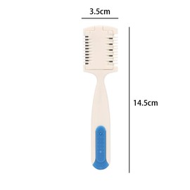 Vctitil 3 Pack Haircut Razor Comb Hair Repair Hair Beauty Universal Hair Cutting Tool Trimmer Comb DIY Cutter Blades Trimmer Hair Trimmer Tool Combs