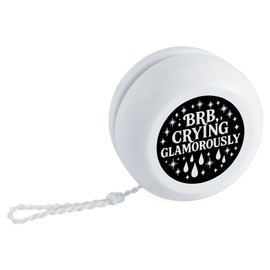 'BRB Crying Glamorously' Retro Style Yo-Yo (YY00047867)