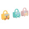 Lock Key Toy DIY Early Education Sorting Matching Fun Cartoon