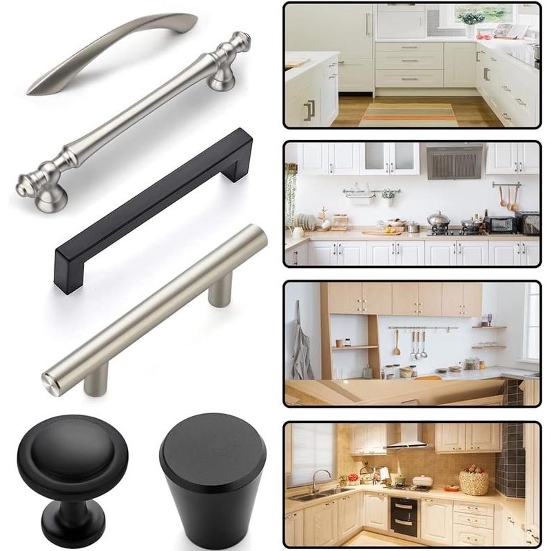 Cabinet Hardware Jig, Cabinet Handle Jig with Automatic Center Punch,