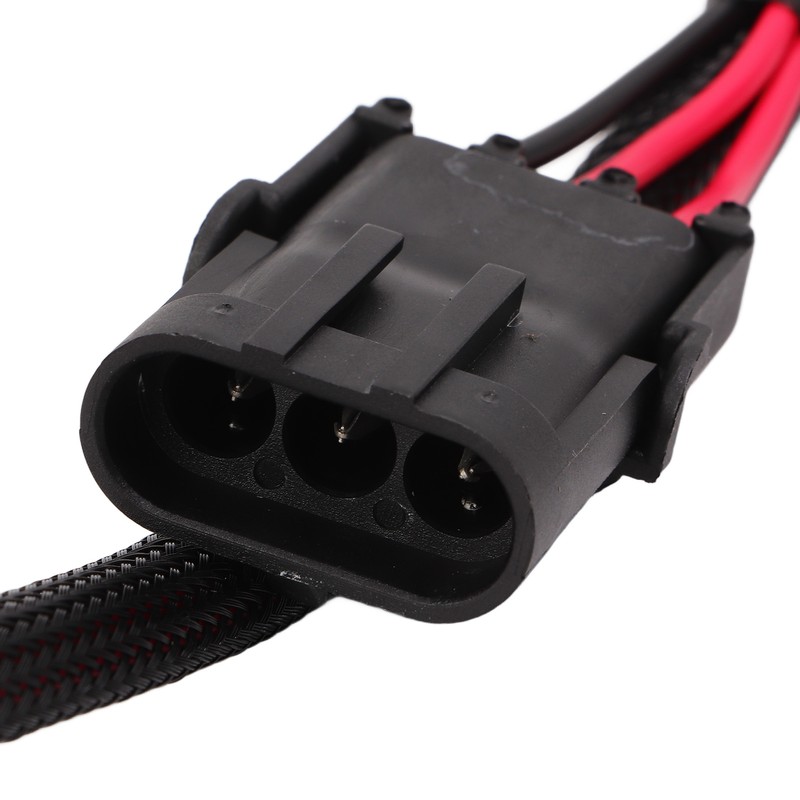 Taillight Power Harness Whip Brake License Plate Light Power Plug