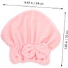 Gorras para Cabello Seco de Coral Fleece para Mujer, 2