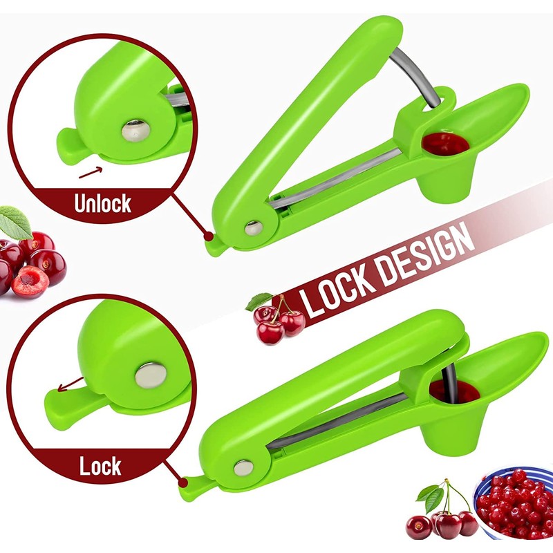 zukent Cherry Pitter Cherry Pip Remover Cherry Stoner Olive Pitter