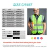AKEIVN Hi Vis Vests for Women Men High Visibility Reflective