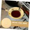 Ipetboom Copper Tea Strainer with Delicate Handle Creative Flower Shape