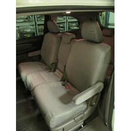 Durafit Seat Covers, H2279 Gray Velour 2005-2008 Honda Odyssey Middle Exact Fit Seat Covers