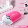 mlogiroa mlogiroa Lash Fan Mini Portable Eyelash - Handheld for
