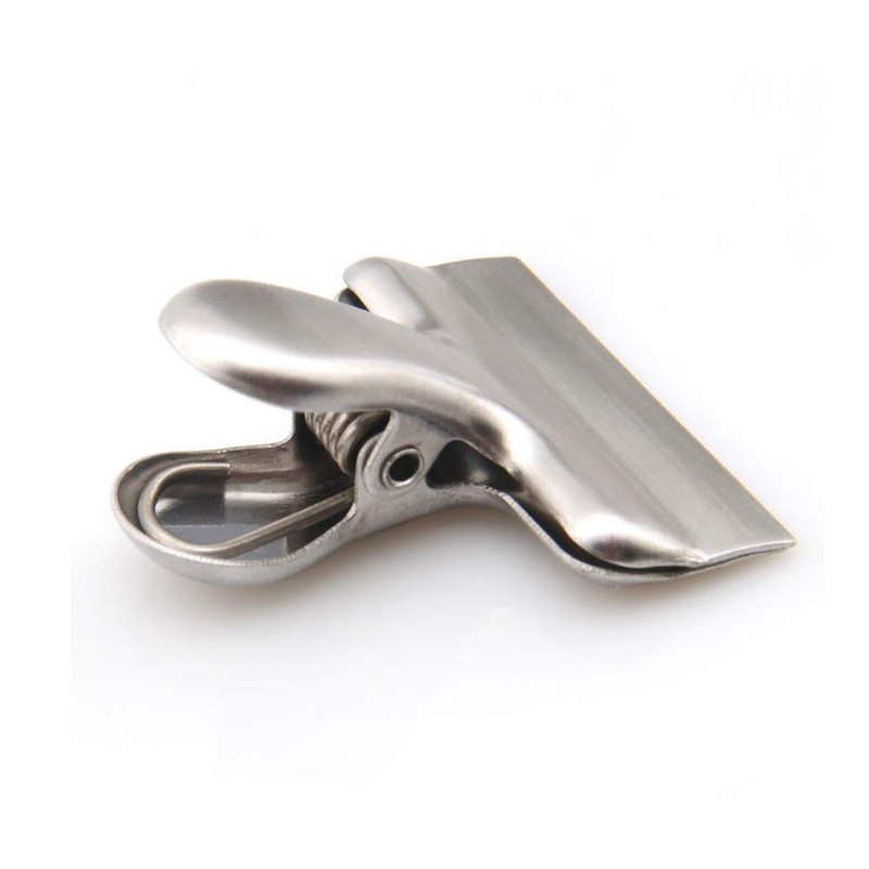Stainless Steel Chip Bag Sealer Clips, Kitchen Home Office Usage