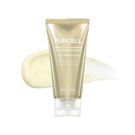 PURCELL TXA Capsule Cream with 5% Tranexamic Acid + 5% Niacinamide – L-Glutathione Antioxidant Moisturizer for Even-Toned Skin, Reduces Dullness & Uneven Skin Tone, All Skin Types (2.71 fl oz / 80ml)