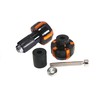 nakira 429 Grip Bar End for Motorcycles (Orange)