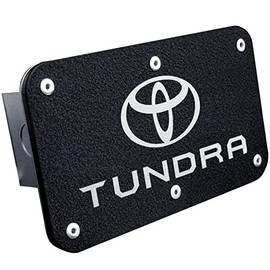 Au-TOMOTIVE GOLD Logo Trailer Hitch Plug for Toyota Tundra (Black)