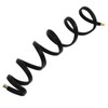 FRCOLOR Spiral Lock Hair Tie Dreadlock Accessory PU Leather Long