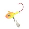 Northland Tackle TJ3-135 Thumper Jig 2/Cd Thumper Jig, Glow Rainbow,
