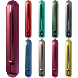 BOOFLYII Universal Replacement Door Cover, Protective Case for iqos iluma Compatible Cover, Stylish, Metallic, Plated, Cover, Easy Replacement, Ultra Fit Interlocking (8 Colors Available), rose red,