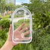 Clear Figure Display Case, Protective Case for Plush Doll Storage