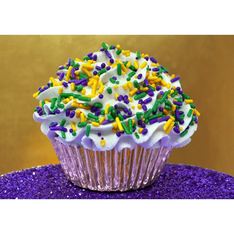 Mystic Sprinkles Mardi Grad Sprinkle Mixes (Mardi Gras Mix 3oz)