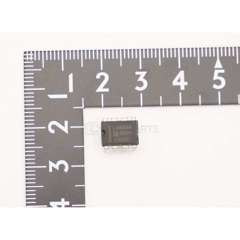 YMS PARTS LM4558N 2-Circuit General Purpose Operational Amplifier (4 Pieces)