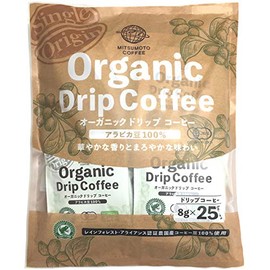 Sanbon Coffee Organic Drip Coffee (0.3 oz (8 g) x 25 P), 7.1 oz (200 g)