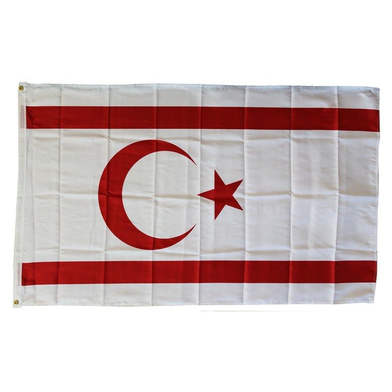Northern Cyprus - 3 ft x 5 ft Polyester World