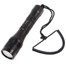 SecurityIng Wide 120 Degrees Beam Angle Scuba Diving Photography Video Flashlight 1050Lm 150M LED Underwater Torch (Battery Not Included)