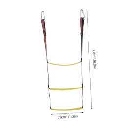 WOONEKY Take The Escalator Marine Climbing Ladders Boat Steps Boarding Nonslip Steps Ladder Comfortable Grip Yacht Heavy Duty Marine