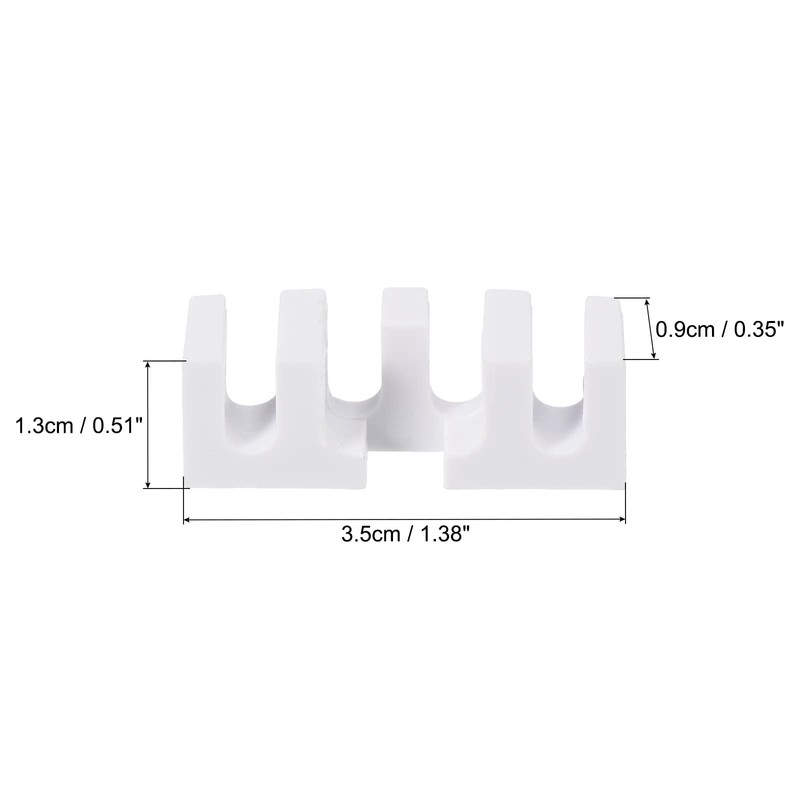PATIKIL Badminton Stringing Racquet Load Spreader, 2 Pack Embedded Racket