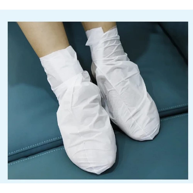 Skailie Moisturizing Foot Mask, white