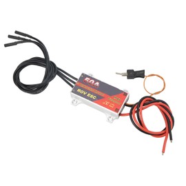 50A RC Brushless ESC 2‑6S IPX8 Waterproof Electronic Speed Controller with Switch for RC Underwater Thruster