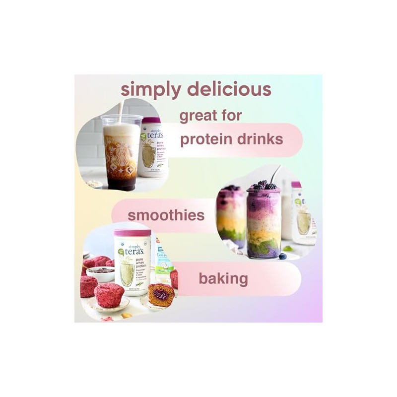 teraswhey Protein, Bourbon Vanilla, 12 oz