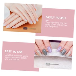 Healvian 1set Nail Art Sanding Bands Drilling Bits for Foot Care Multifunctional Polishing Tools Includes Various Grits for Professionals and Beginners