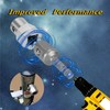 Upgraded Stainless Steel Top Wind Trailer Jack Crank Handle Cordless